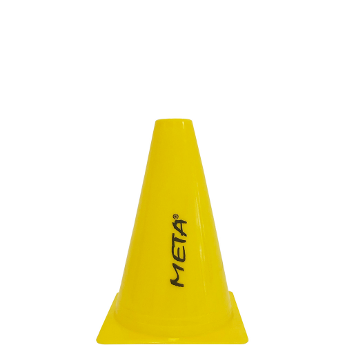 Bóják és rudak: Kúpbója 15 cm-es sárga 