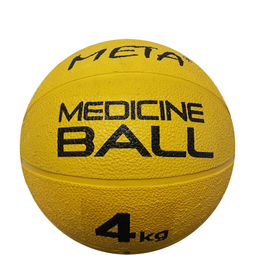 Fitnesz eszközök: Színes medicin labda 4 kg 